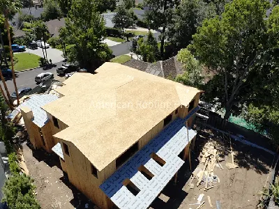 Mid project documentation of an LA roof job.