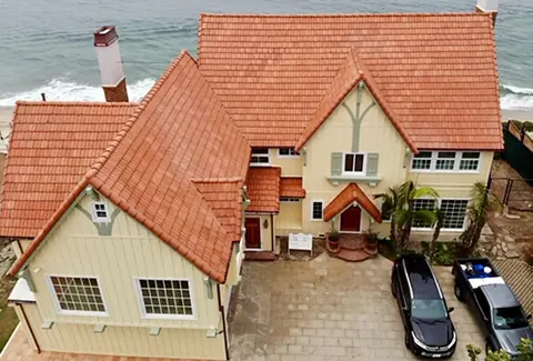 Tile roof installation
